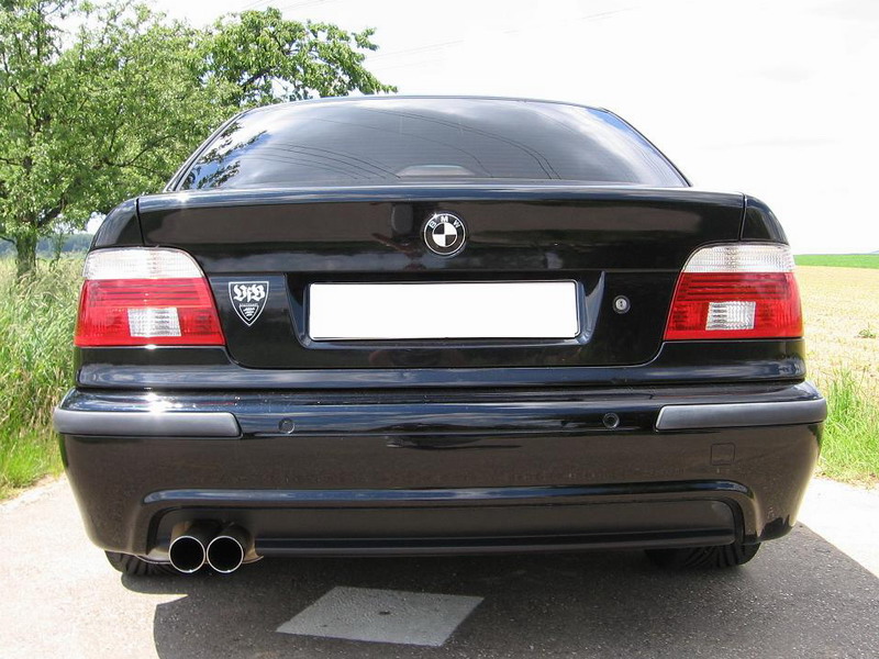 Eisenmann Einddemper E39 6 cil. 2x Ø76mm (voor M-Techniek bumper)